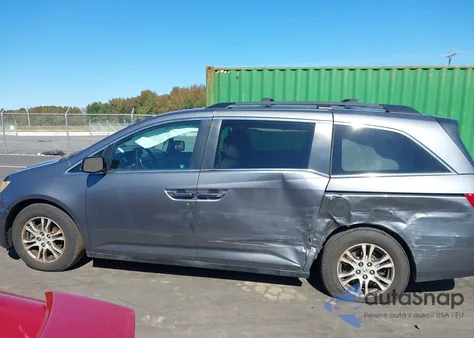 2011 Honda Odyssey Ex-L z USA, uszkodzony, nr VIN 5FNRL5H62BB098120